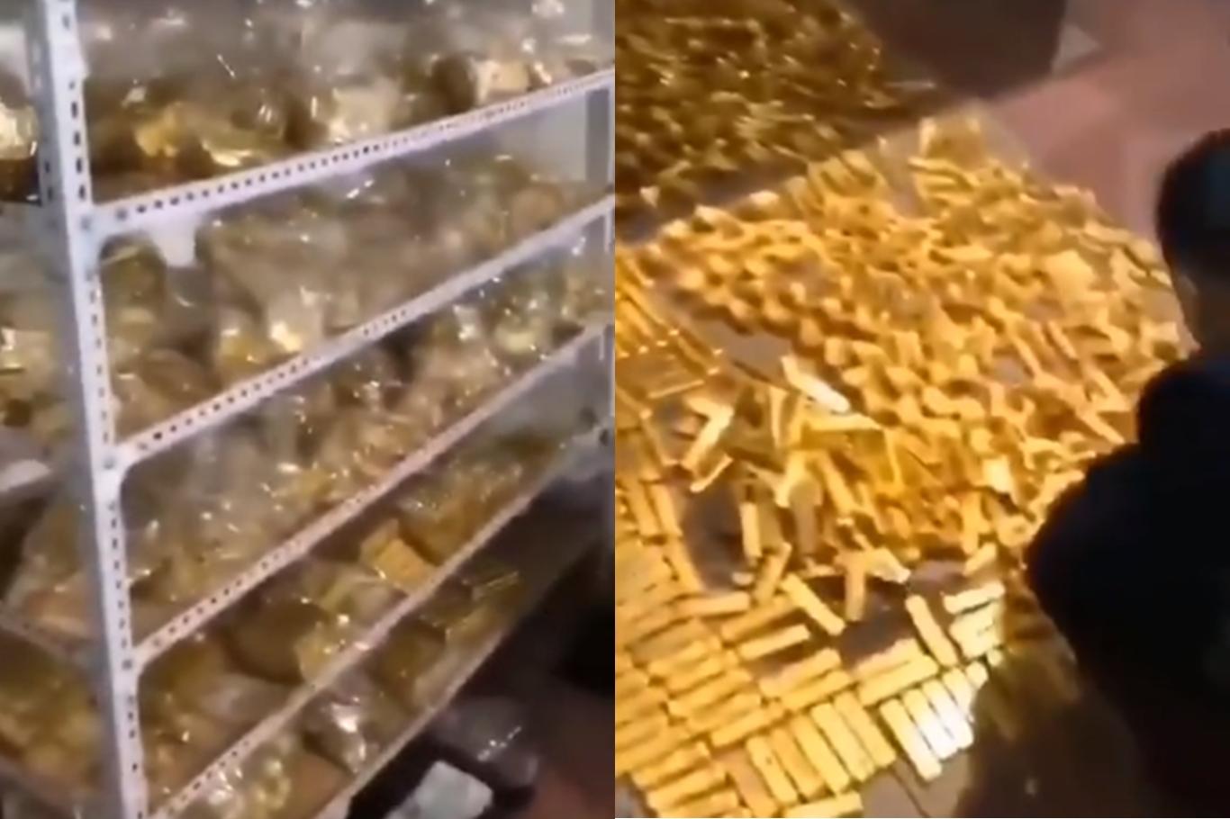 Çin'de eski belediye başkanının evinden 13,5 ton altın çıktı Çin'de eski belediye başkanının evinden 13,5 ton altın çıktı